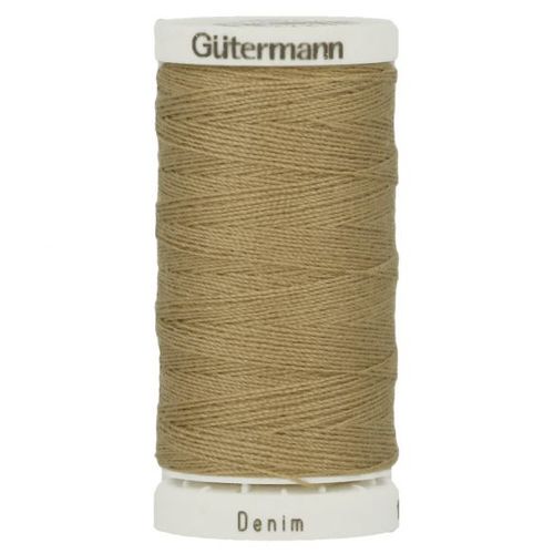 Gütermann jeans (denim) naaigaren - 100 meter- col. 2725 - beige - stoffen van leuven